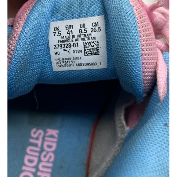 Puma MB.03 “LaMelo Ball Toxic” Pink Multi Eyes Basketball Shoes Men’s Size 8.5 - Picture 11 of 11